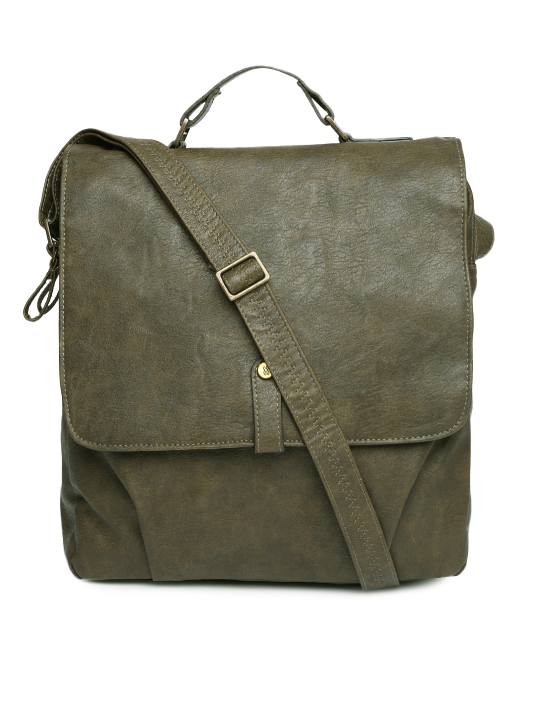 Myntra Baggit Olive Green Sling Bag 783770 | Buy Myntra Baggit Handbags at best price online ...