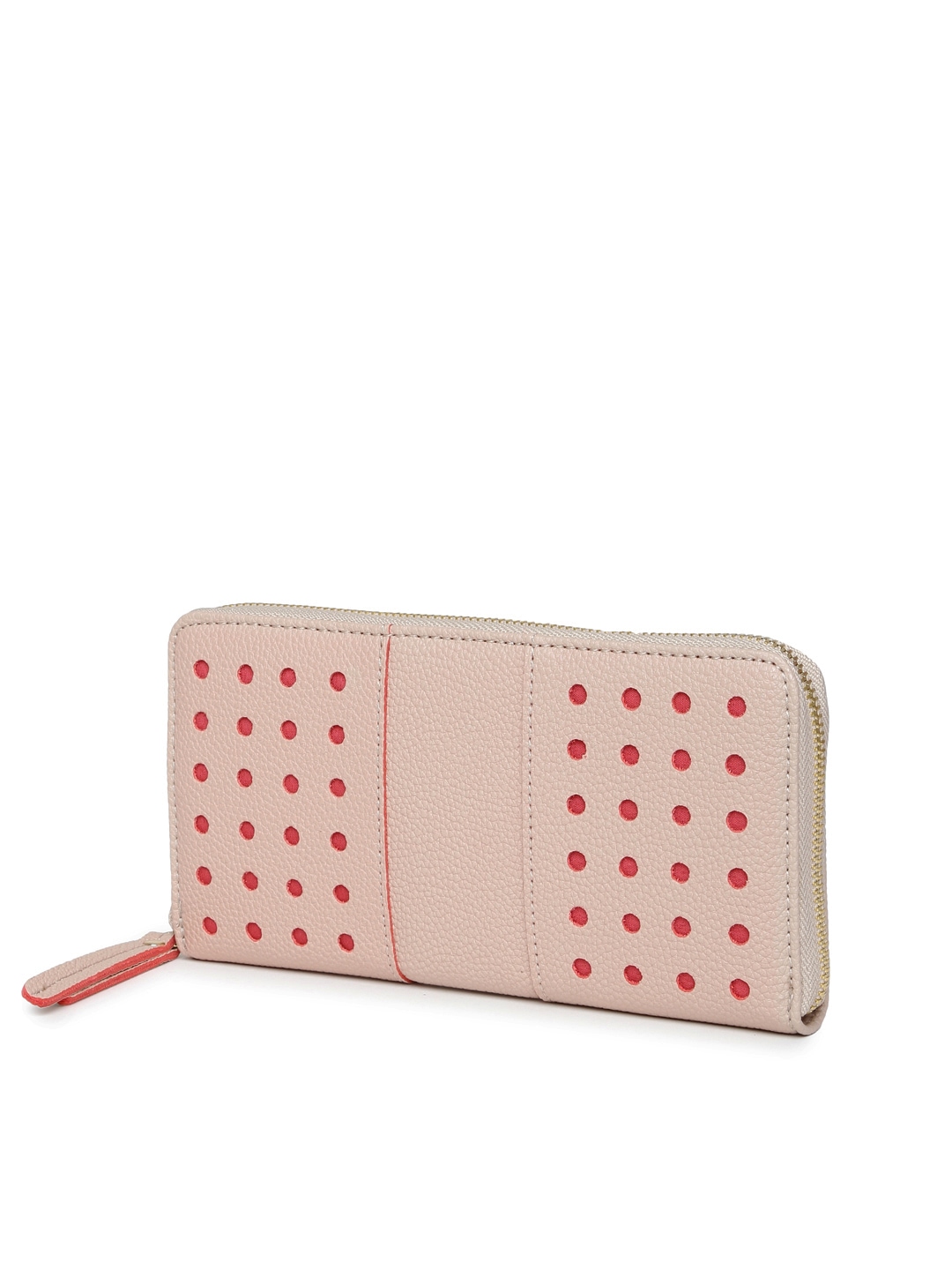 Myntra Parfois Women Light Pink Zip Wallet 790080 | Buy Myntra Parfois Wallets at best price ...