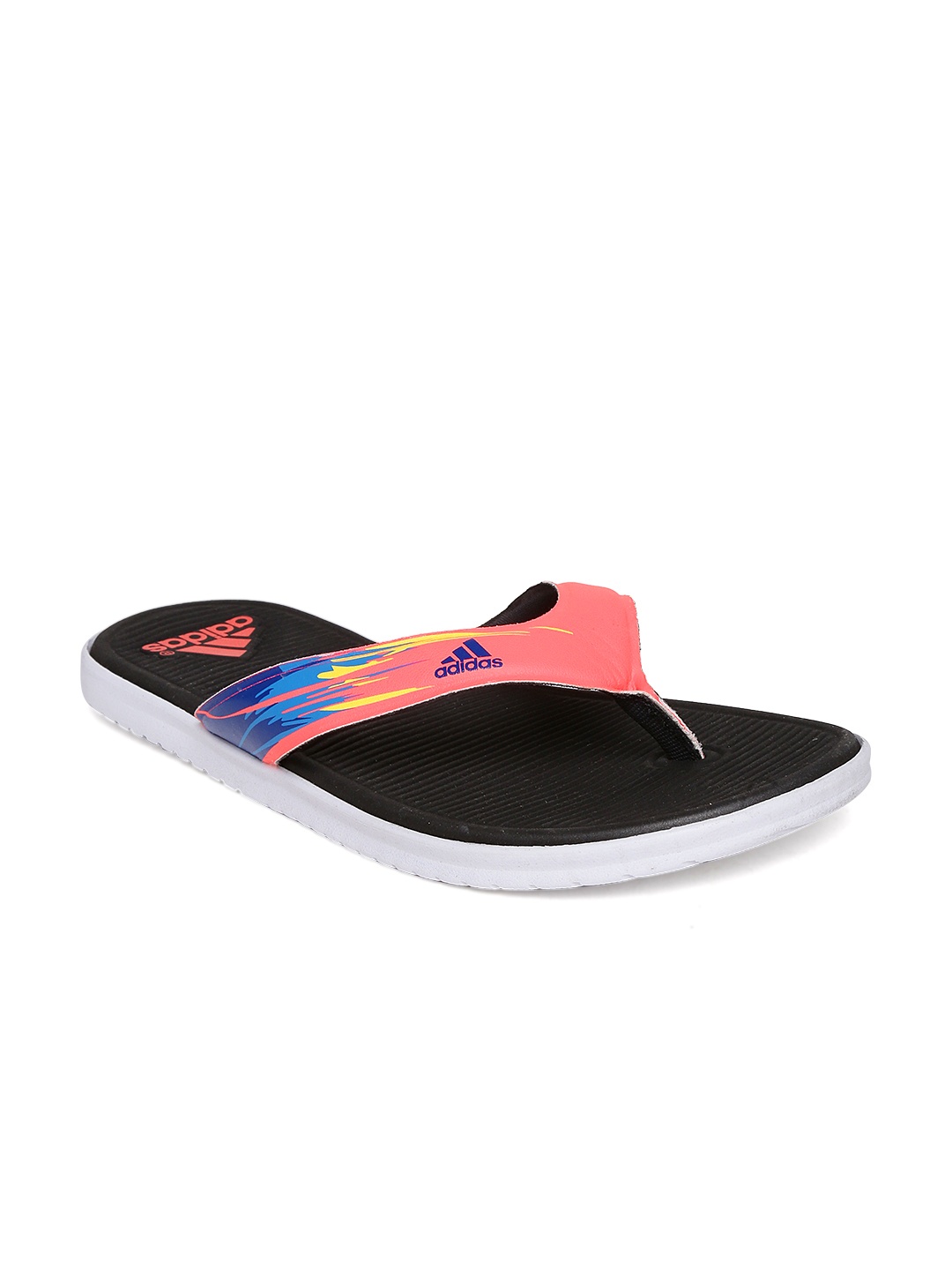 girls adidas flip flops