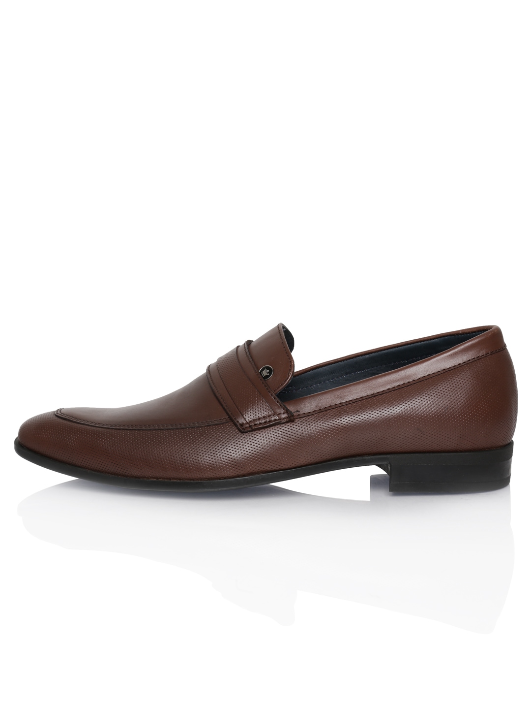 Myntra Louis Philippe Men Brown Leather Formal Shoes 801486 | Buy Myntra Louis Philippe Formal ...