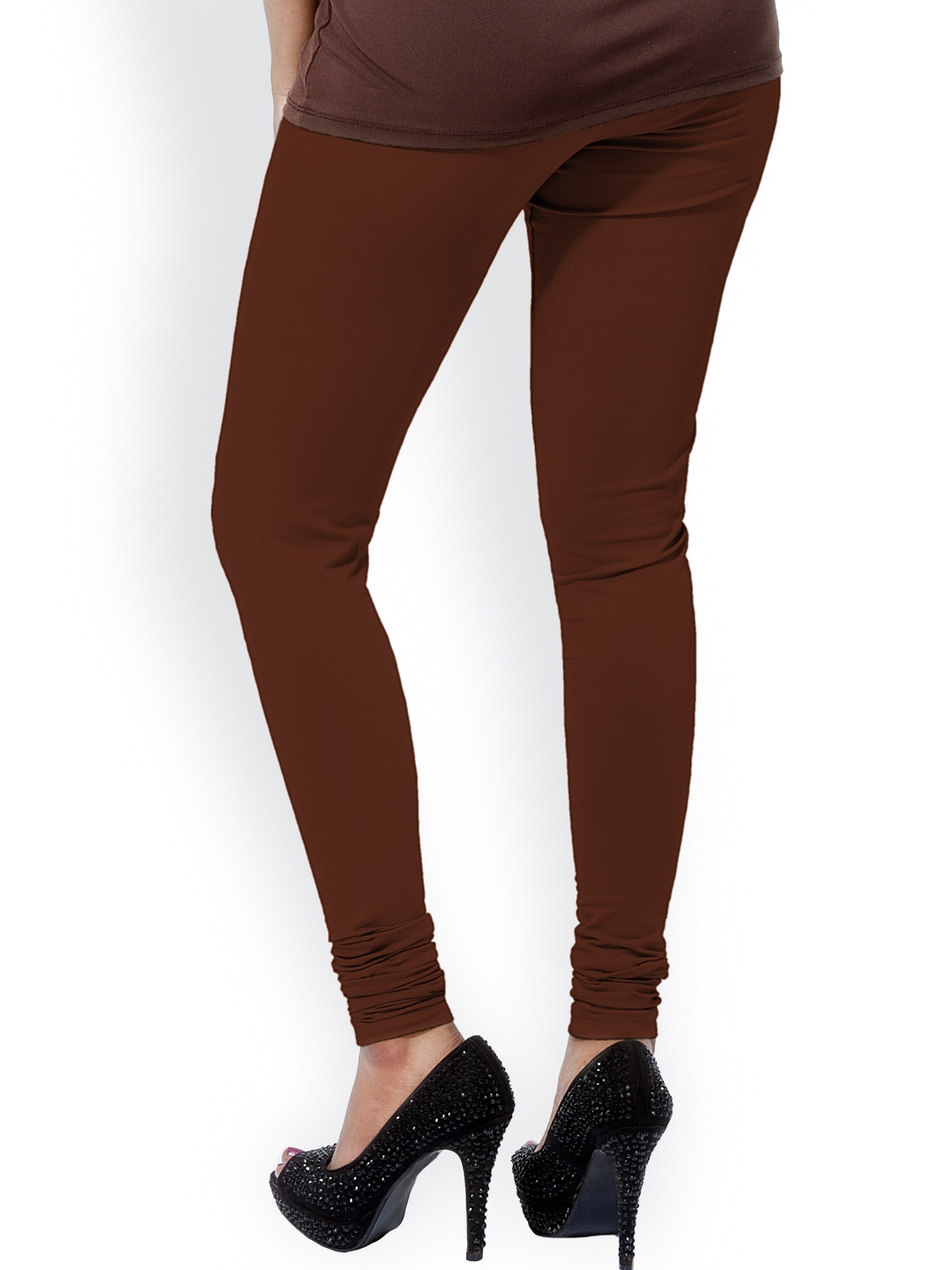 Shop Brown Cotton Churidar Legging Collection Online at Soch USA & Worldwide