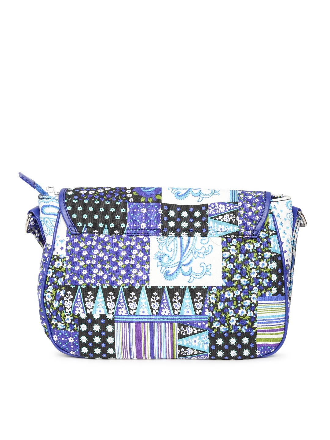 Myntra Bata Blue Printed Sling Bag 818352 | Buy Myntra at best price online. All myntra products ...