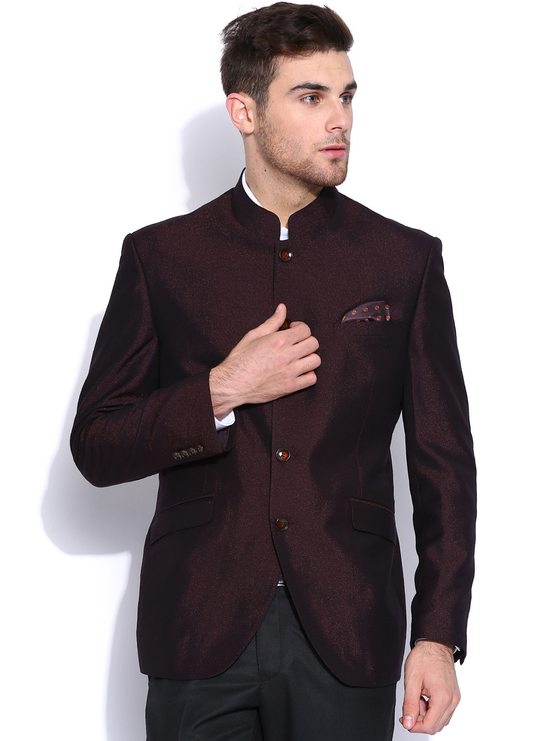van heusen red jacket