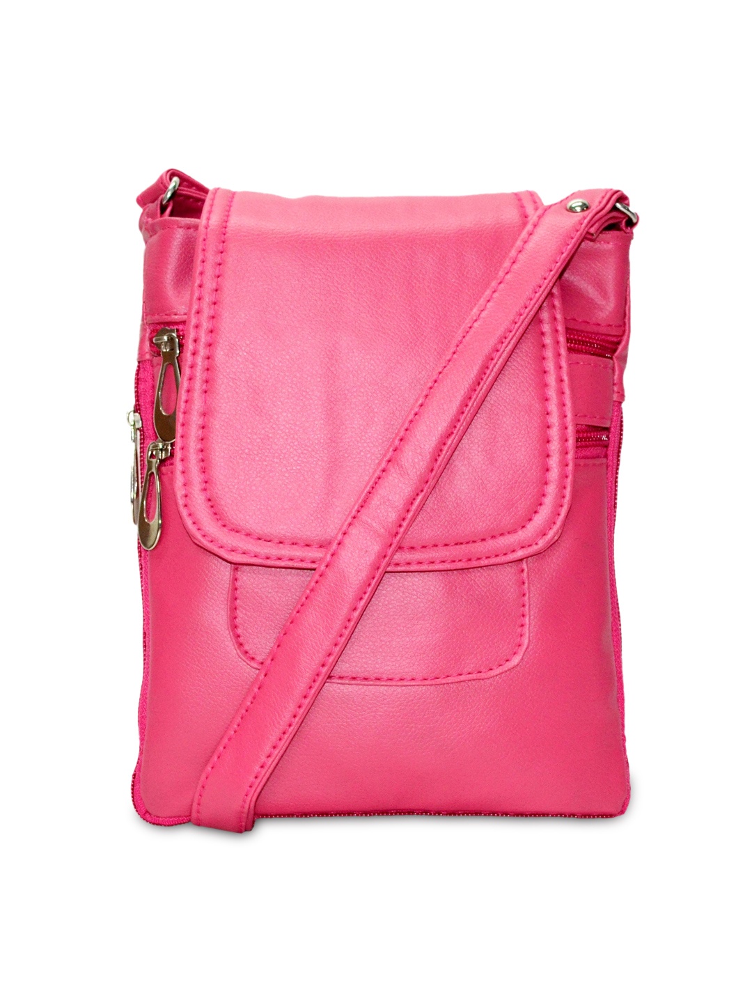 Myntra Utsukushii Pink Sling Bag 846342 | Buy Myntra Utsukushii Handbags at best price online ...