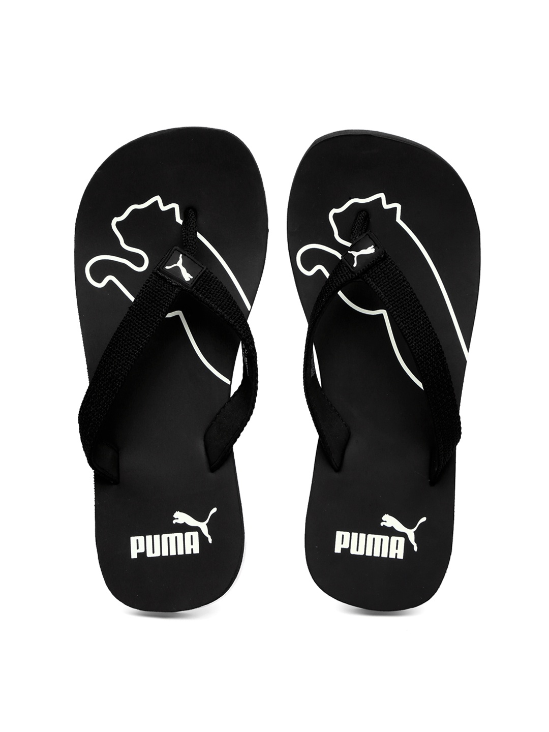 puma sandals myntra