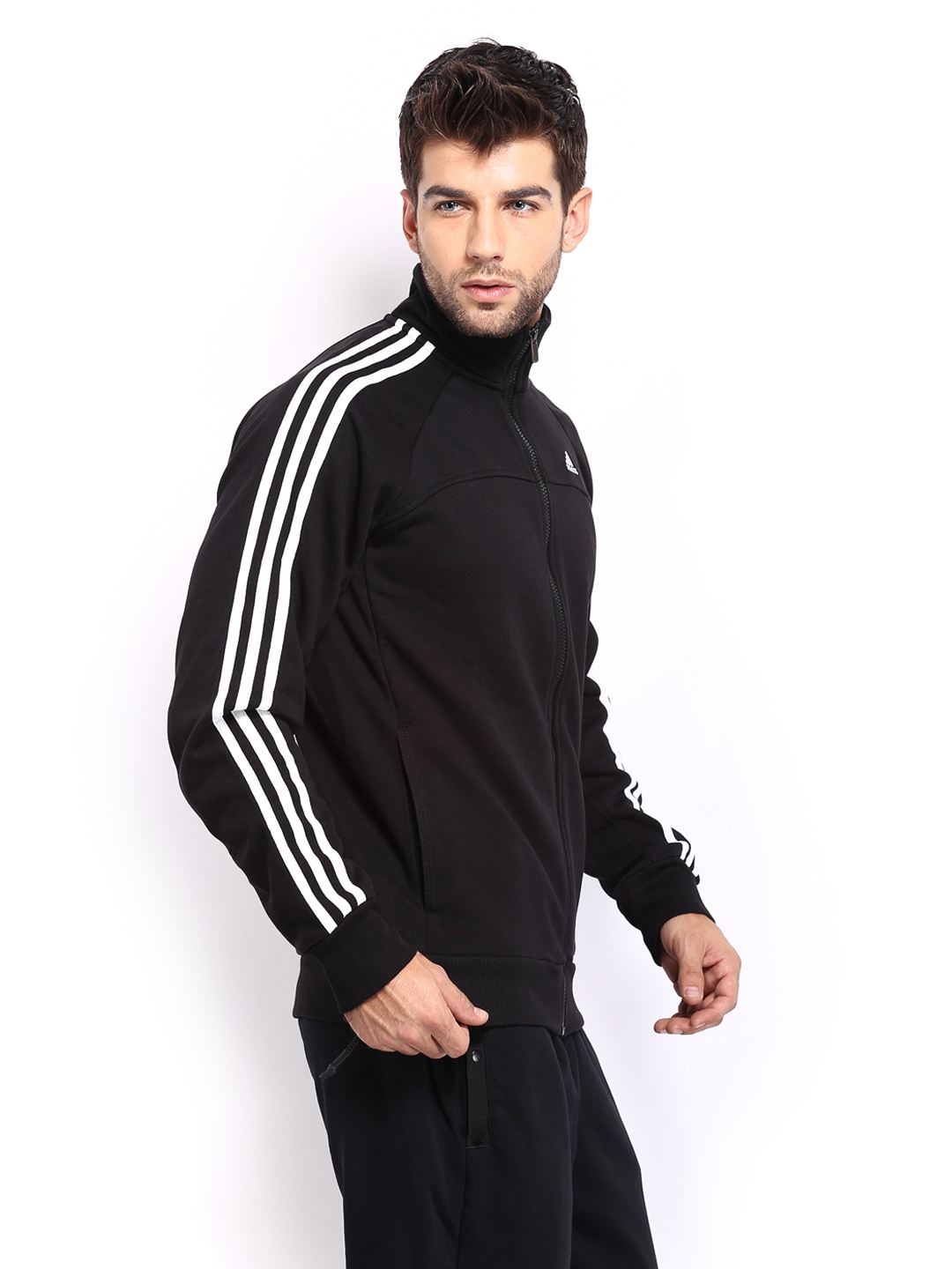 adidas jacket myntra