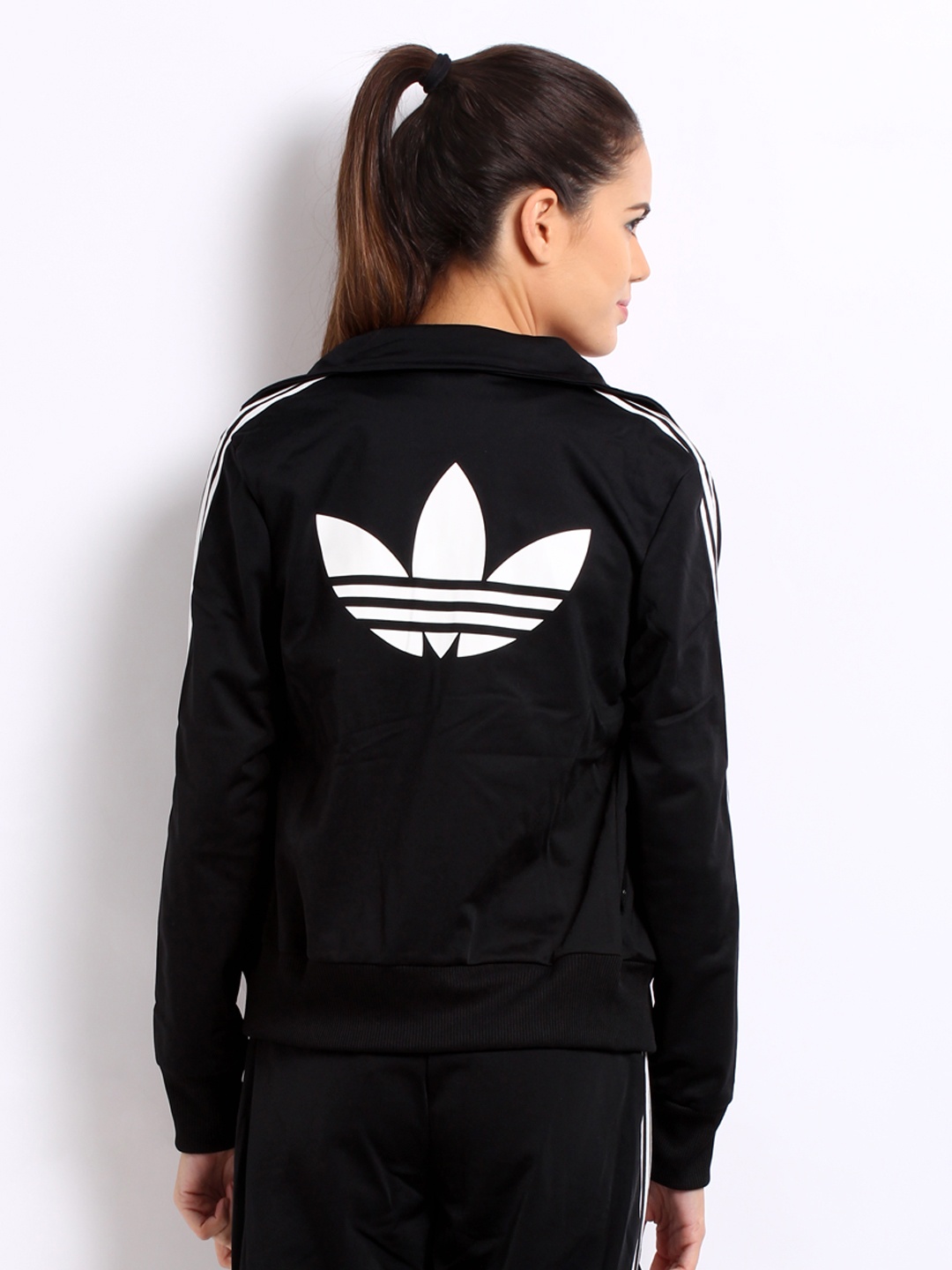 ladies black adidas hoodie