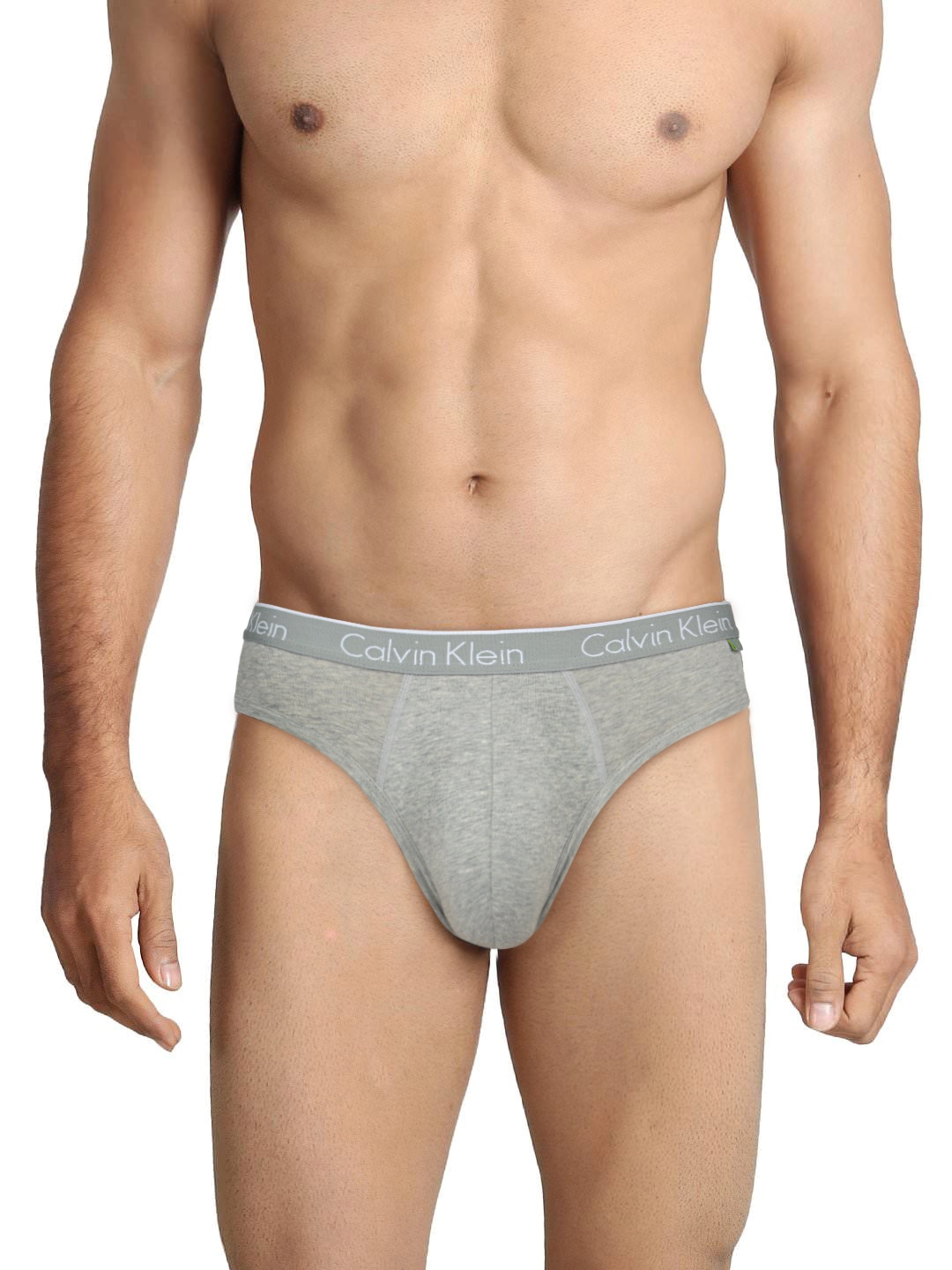 Calvin Klein Innerwear Men Grey Hip Briefs U8524D
