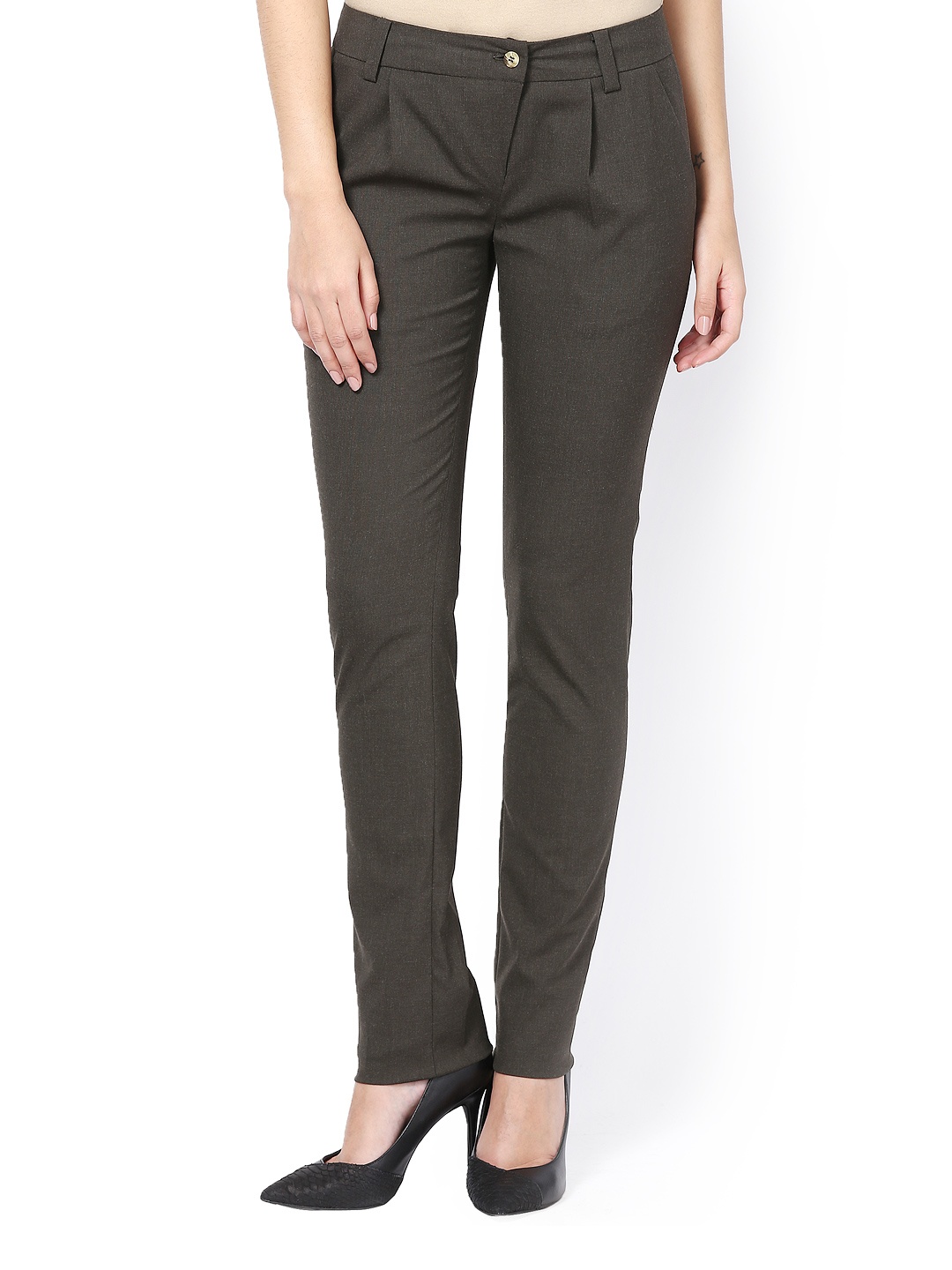 charcoal grey ladies trousers