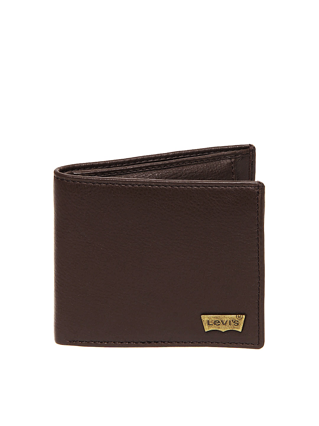 Myntra Levis Men Brown Leather Wallet 267362 | Buy Myntra Levis Wallets at best price online ...