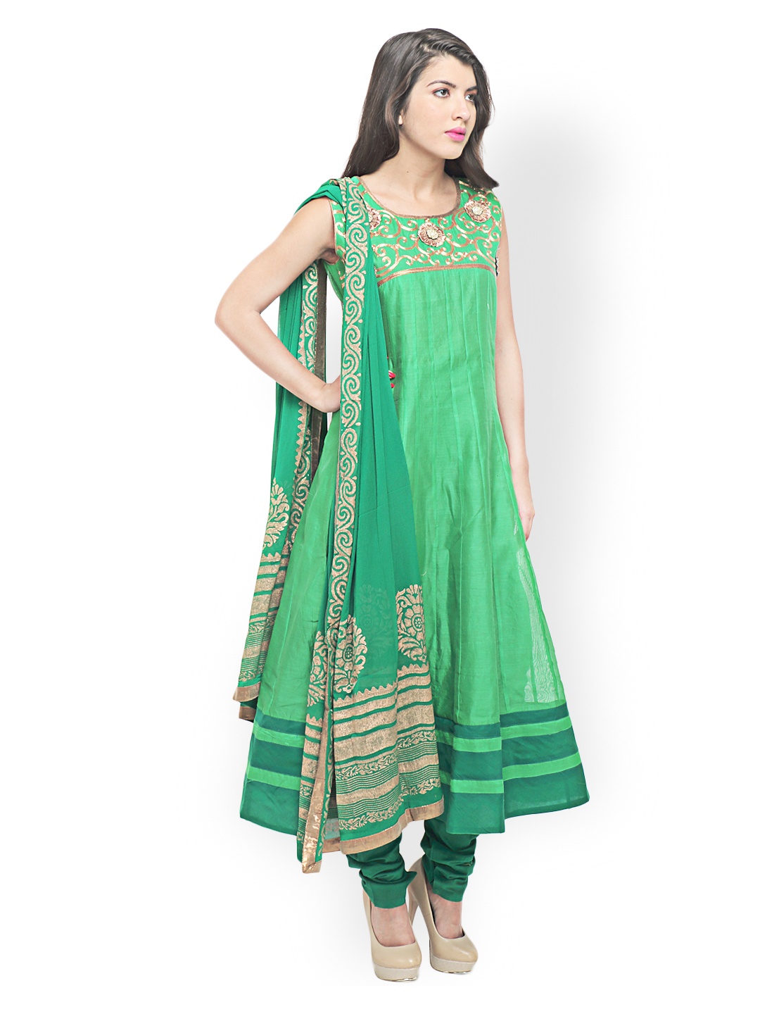 myntra churidar materials below 500