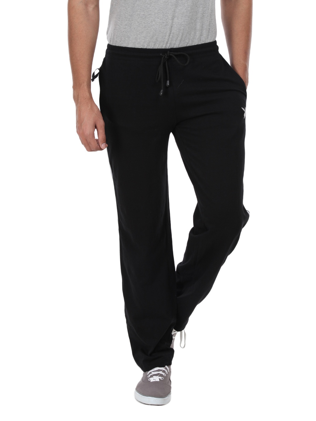 black lounge pants