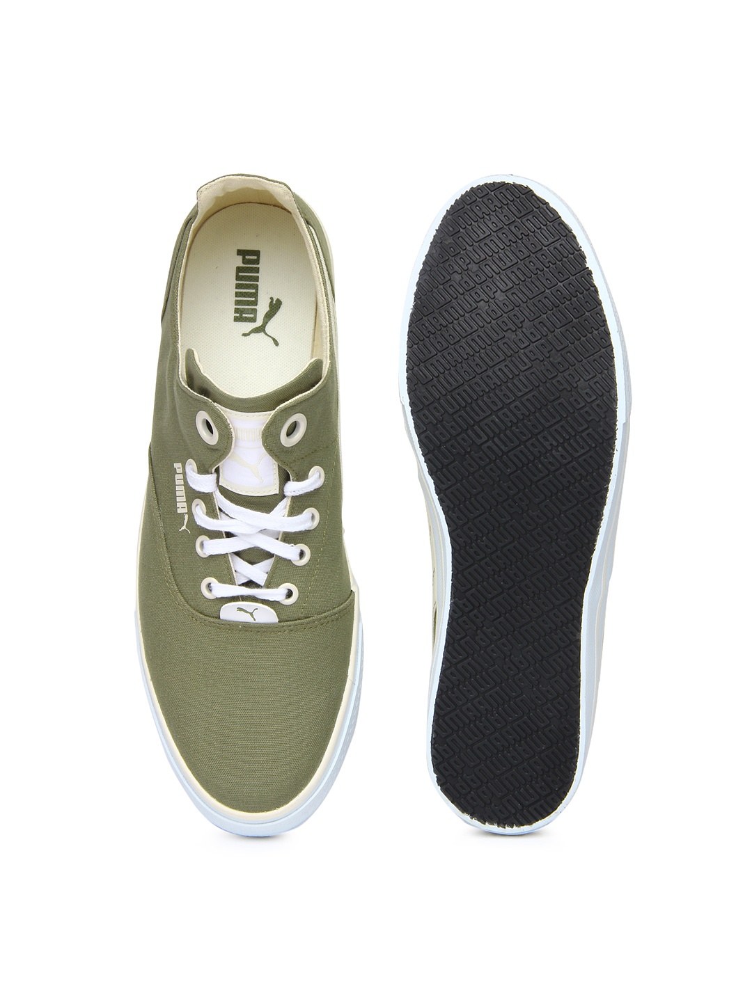 puma unisex green limnos cat 2 dp casual shoes