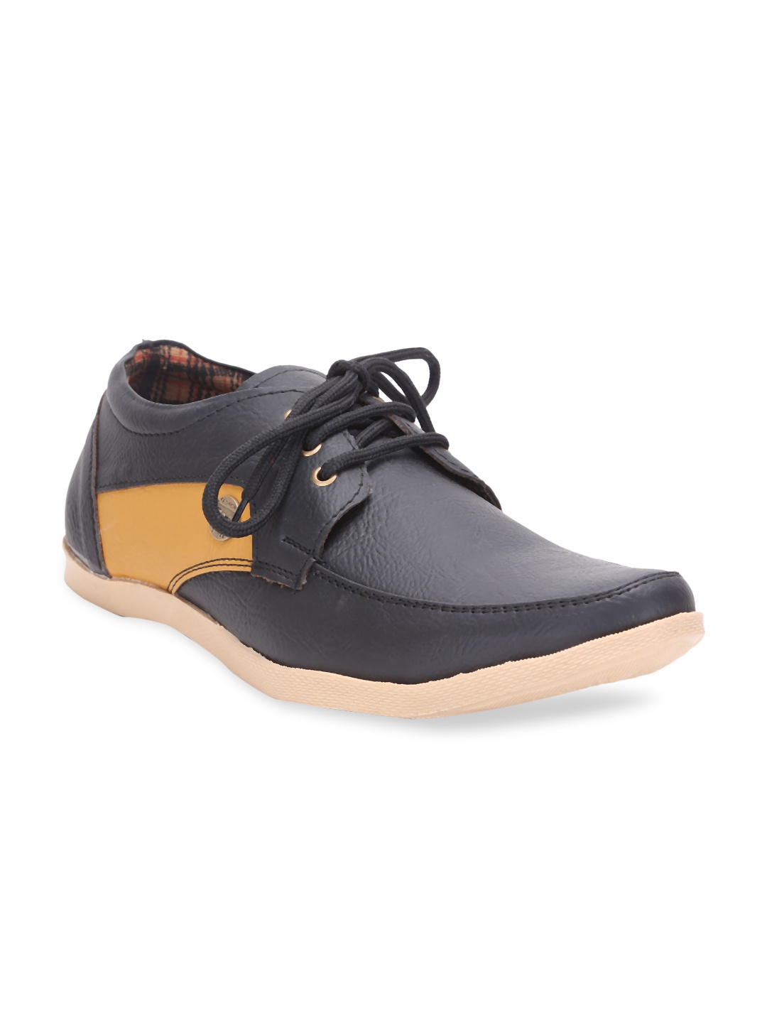 quarks men black boat shoes view product details more casual shoes by