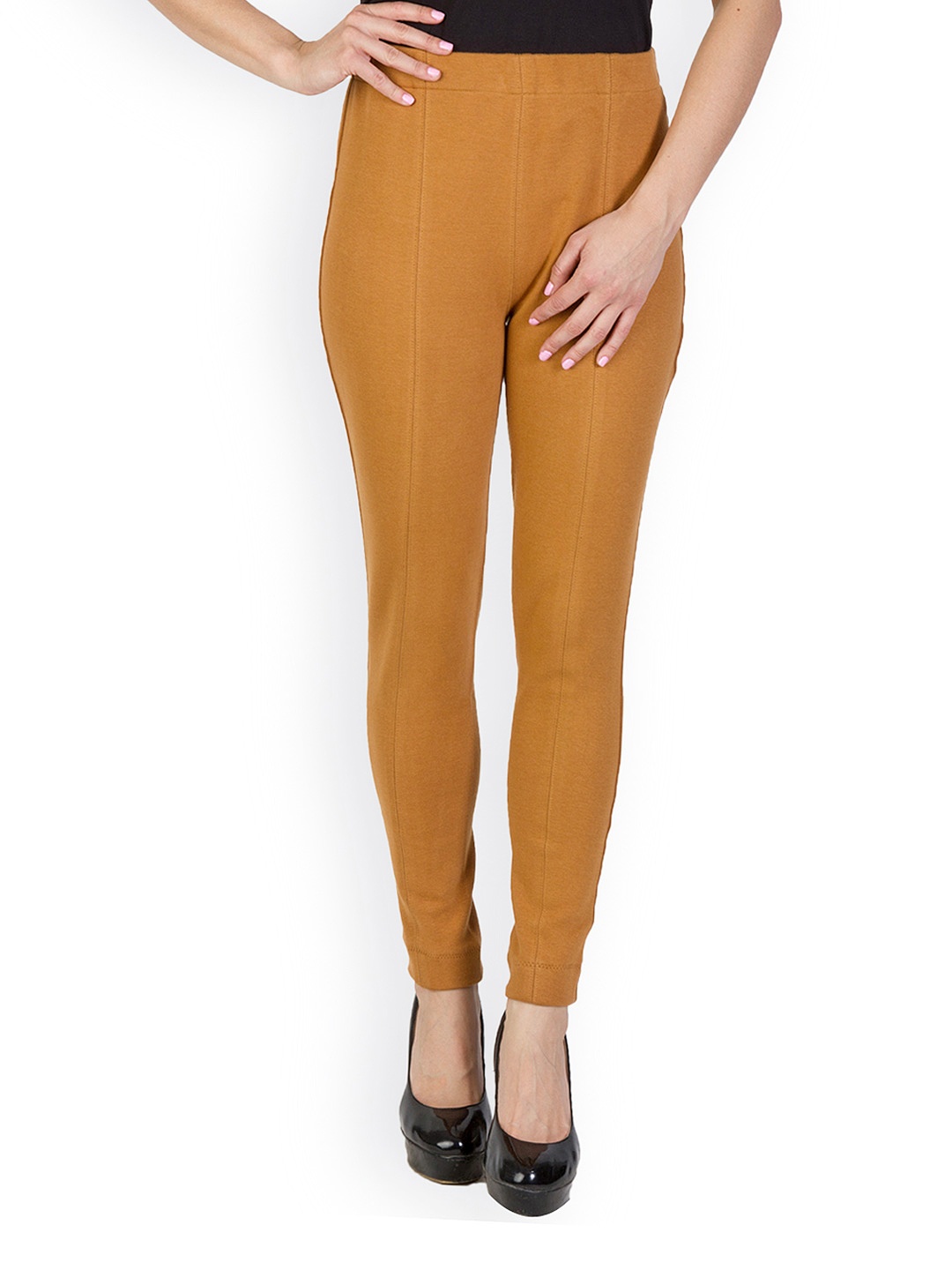 tan jeggings