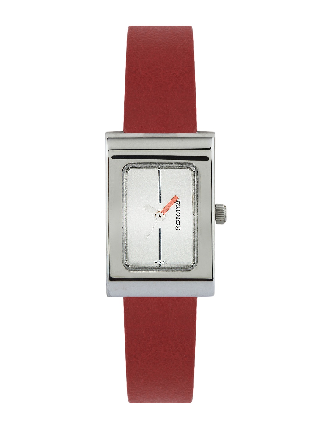 Sonata Women Silver-Toned Dial Watch