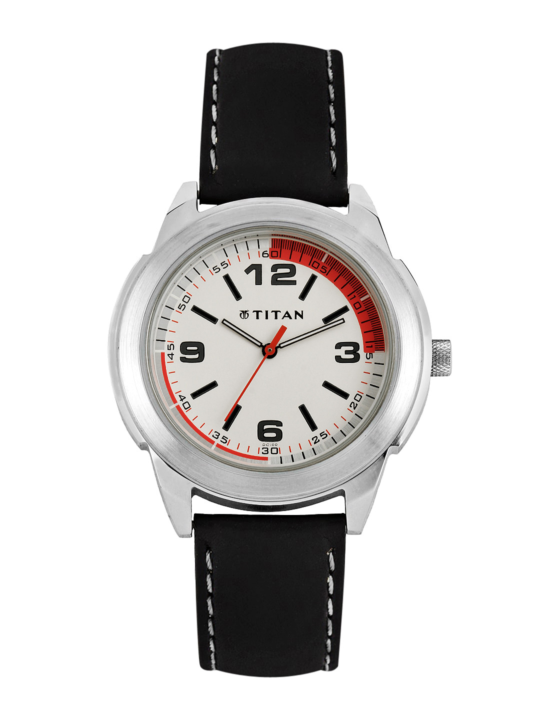 Myntra Titan Men OffWhite Dial Watch 240110 Buy Myntra Titan Watches