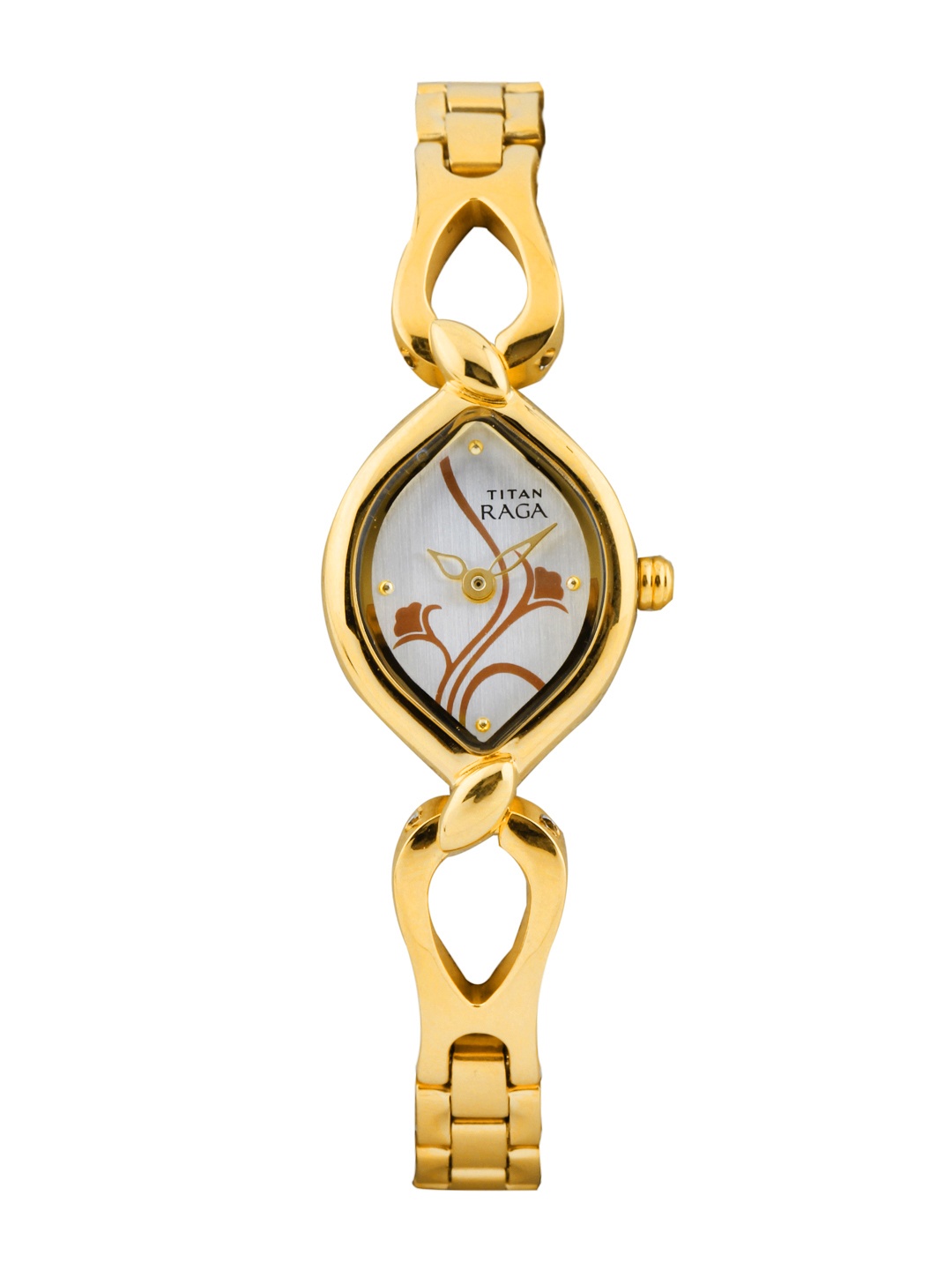 titan raga silver watch