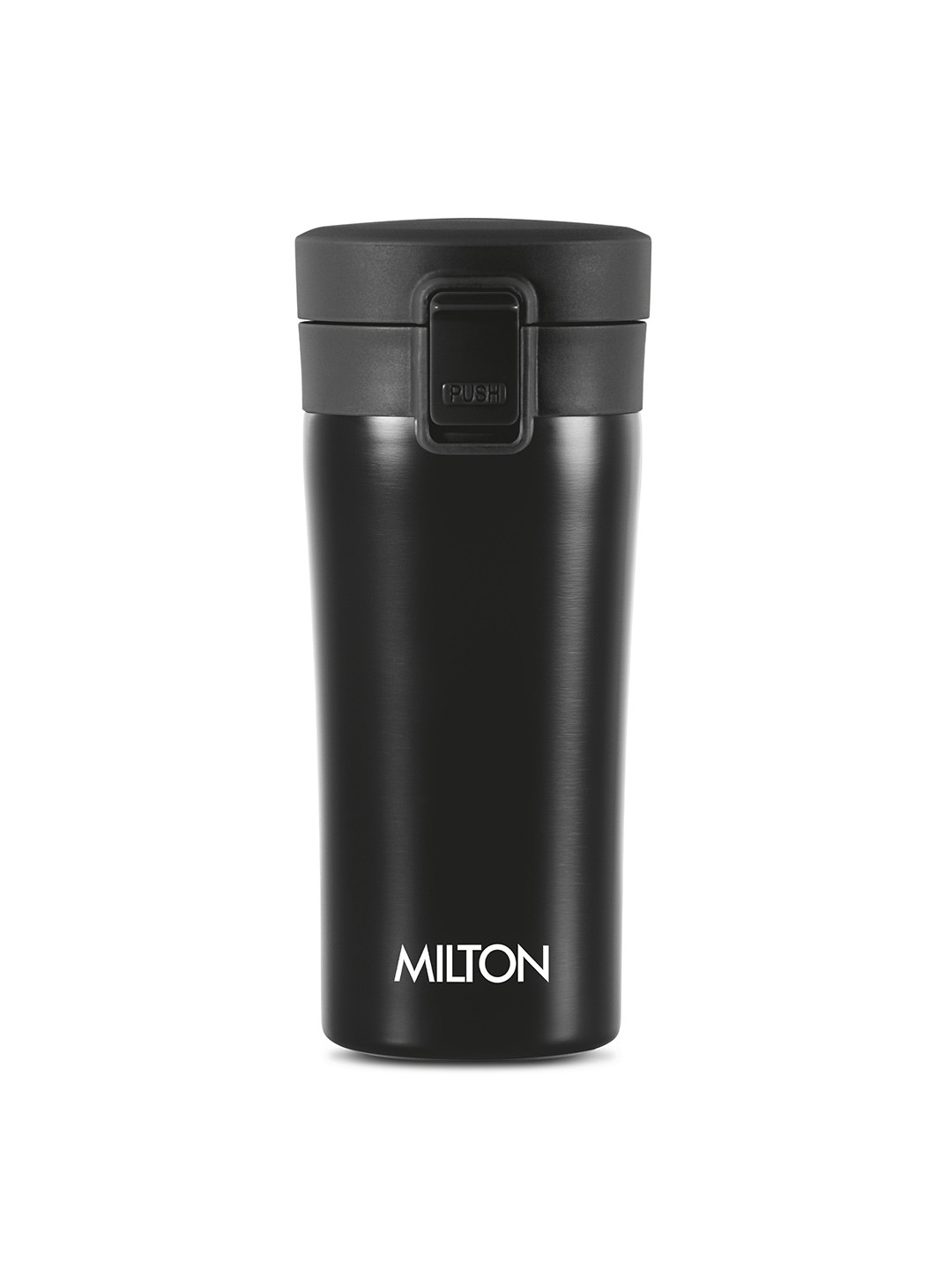 Buy Milton Black Thermosteel Vacuum Insulated Leak Proof Hot Cold Flask Coffee Mug Ml