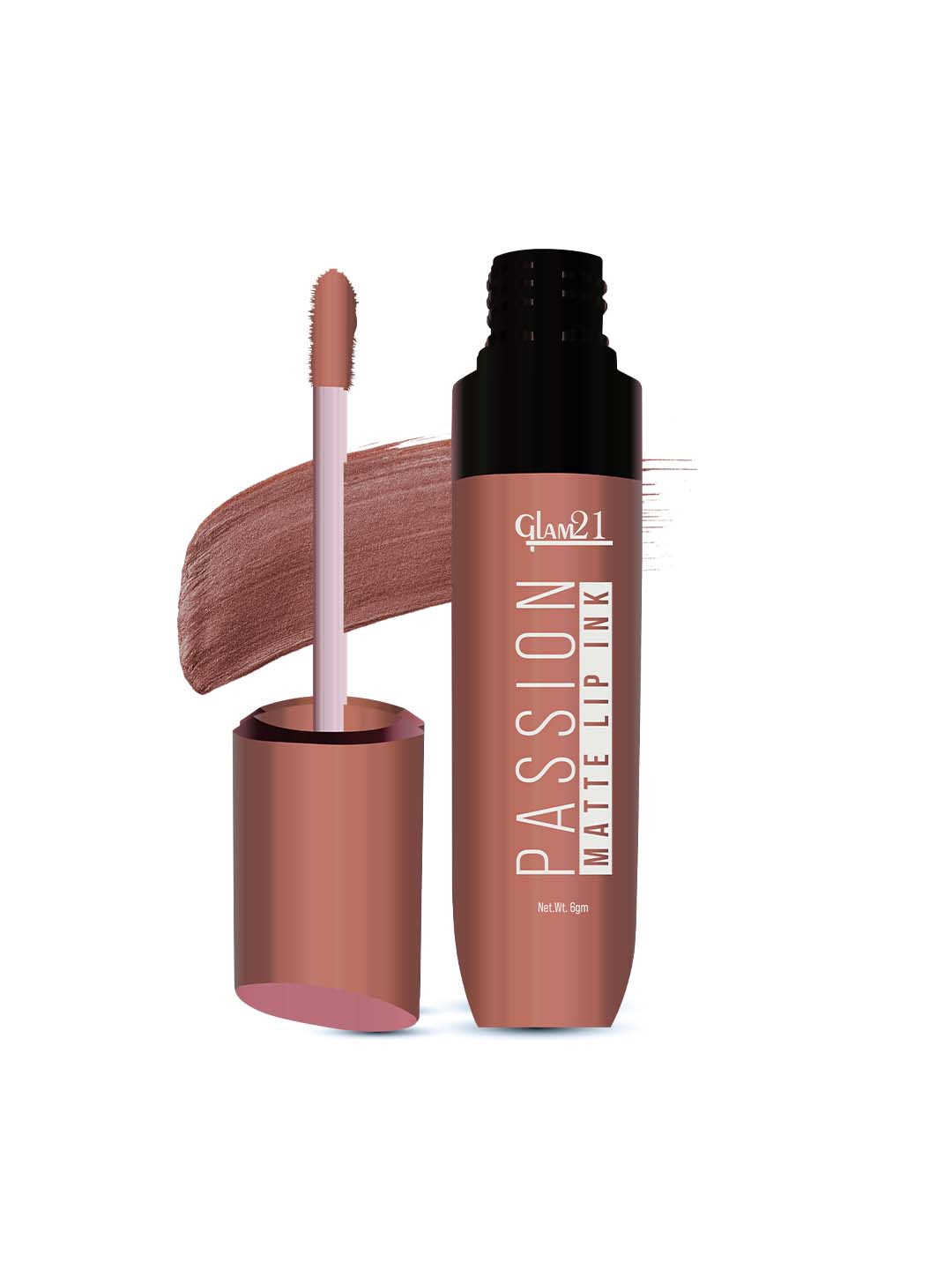 Buy GLAM21 Passion 12Hr Long Lasting Matte Lip Ink 6g Milky Nude 17