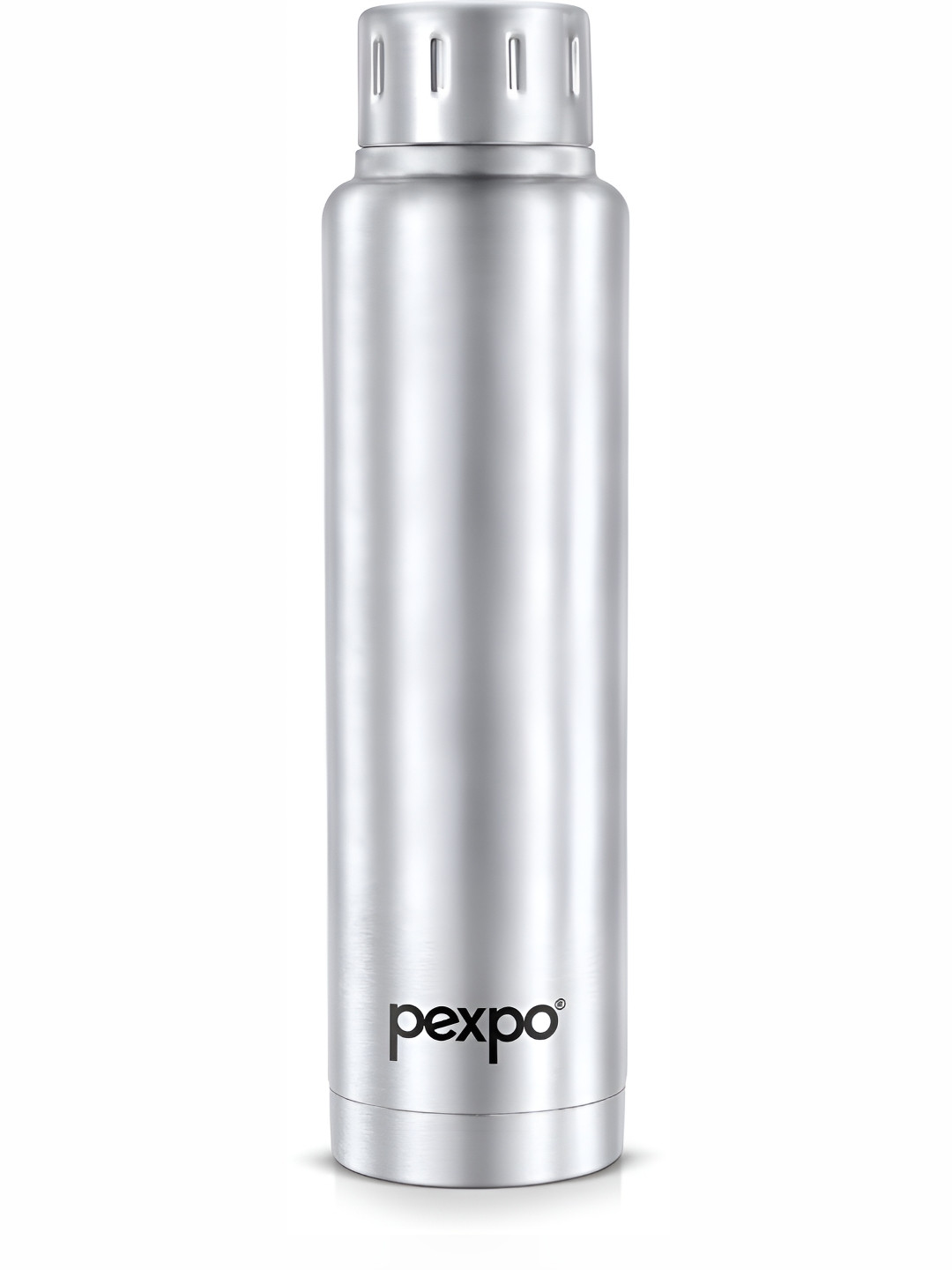 Buy Pexpo Cameo Silver Double Wall Thermosteel Hot Cold Upto 10hrs Flask Water Bottle 500ml
