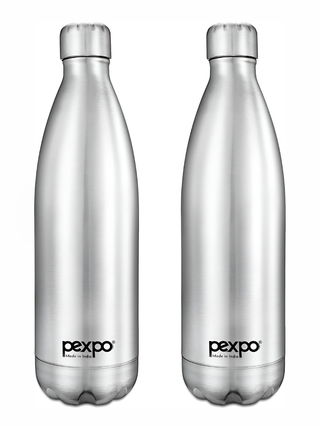 Buy Pexpo Silver ELECTRO ISI Certified Pieces Hrs Hot Cold Flask Water Bottle Ml