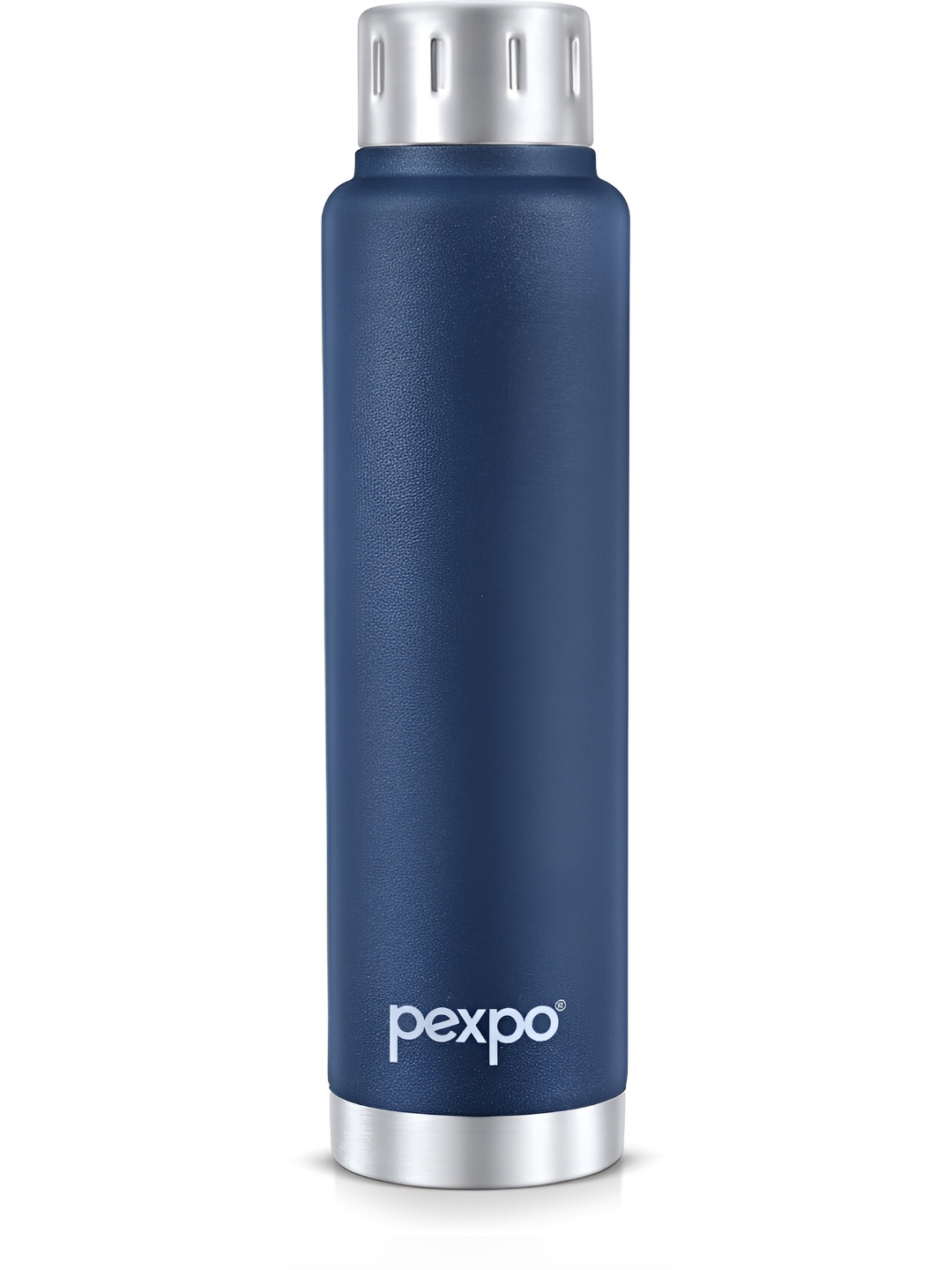 Buy Pexpo Denim Blue CAMEO Double Wall Hot And Cold Upto Hrs Flask Water Bottle Ml Water