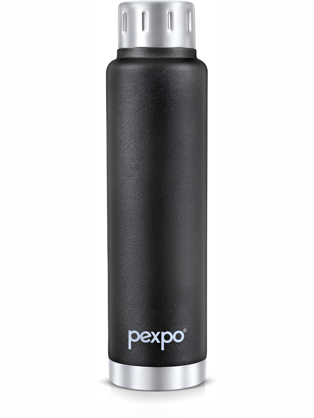 Buy Pexpo Black Cameo Thermosteel Hot Cold Upto Hrs Insulated Water Bottle Ml Water