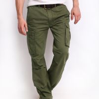 green levi cargo pants