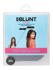 BBLUNT B Hive Dark Brown Crown Clip-in Hair Extension
