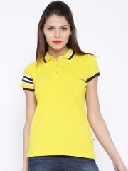 HARVARD Yellow Polo T-shirt