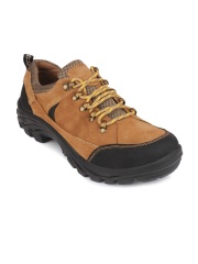 Action Men Brown Leather Casual Shoes