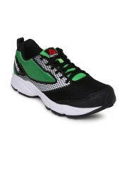 reebok black and green shoes