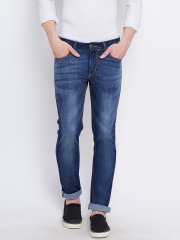 flying machine skinny men blue jeans