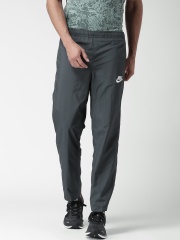 nike track bottoms grey