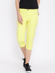 PUMA Yellow Capris