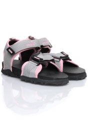Puma Women Roque Ind Grey & Pink Sports Sandals