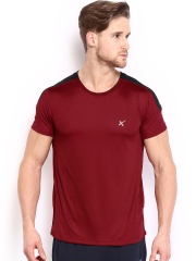 HRX Men Red Active Pro Gym T-shirt