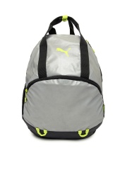 Puma Women Grey & Black Fitness Glow Laptop Backpack