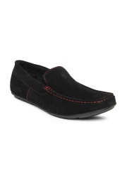 Liverpool Football Club Men Black Loafers