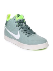 nike liteforce iii mid grey sneakers
