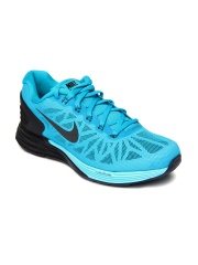 Nike Men Blue Lunarglide 6 Running Shoes