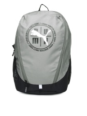 PUMA Unisex Grey & Black Echo Backpack