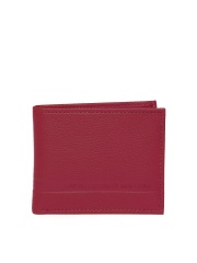 United Colors of Benetton Men Maroon Leather Wallet
