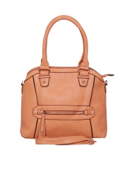 A Progeny Peach Coloured Handbag