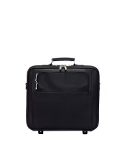 Adamis Unisex Black Luggage Bag