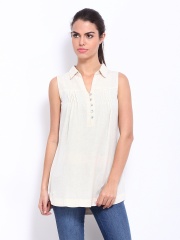 AND by Anita Dongre Women Beige Tunic