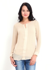 AND by Anita Dongre Women Beige Tunic