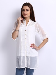 AND by Anita Dongre Women White Tunic