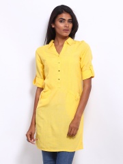 AND by Anita Dongre Women Yellow Tunic